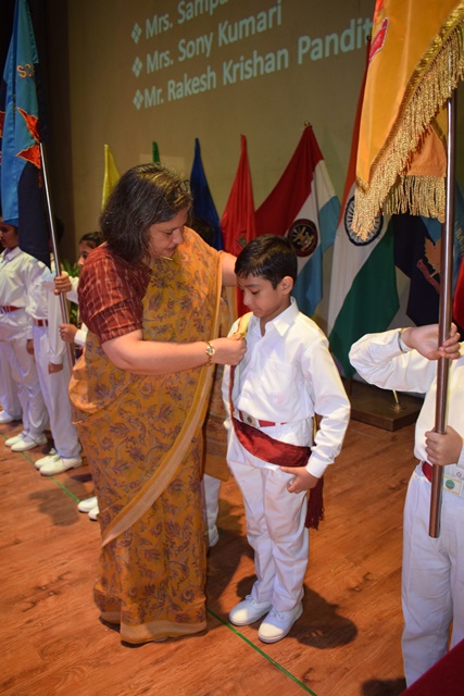 CHINAR PRIMARY SCHOOL HOLDS INVESTITURE CEREMONY