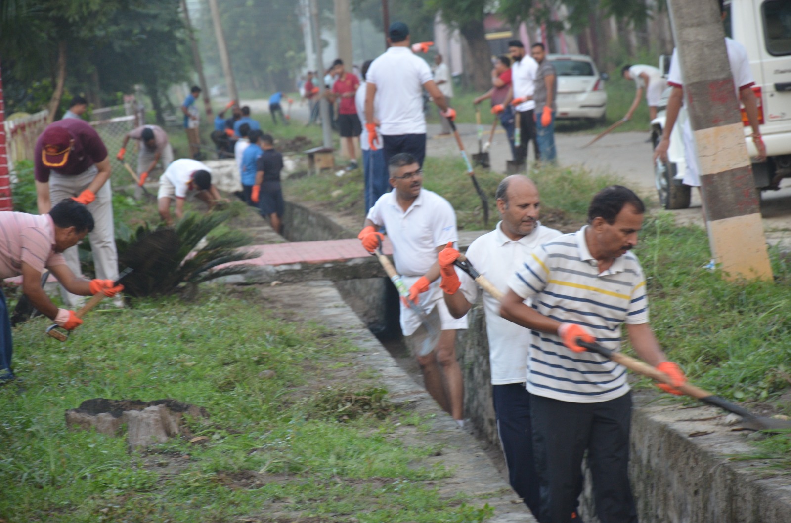  SWACHCHATA HI SEWA ABHIYAN HELD AT SAINIK SCHOOL NAGROTA