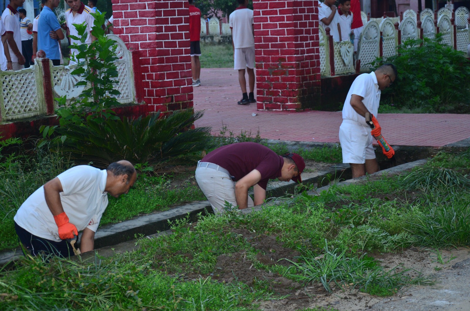  SWACHCHATA HI SEWA ABHIYAN HELD AT SAINIK SCHOOL NAGROTA