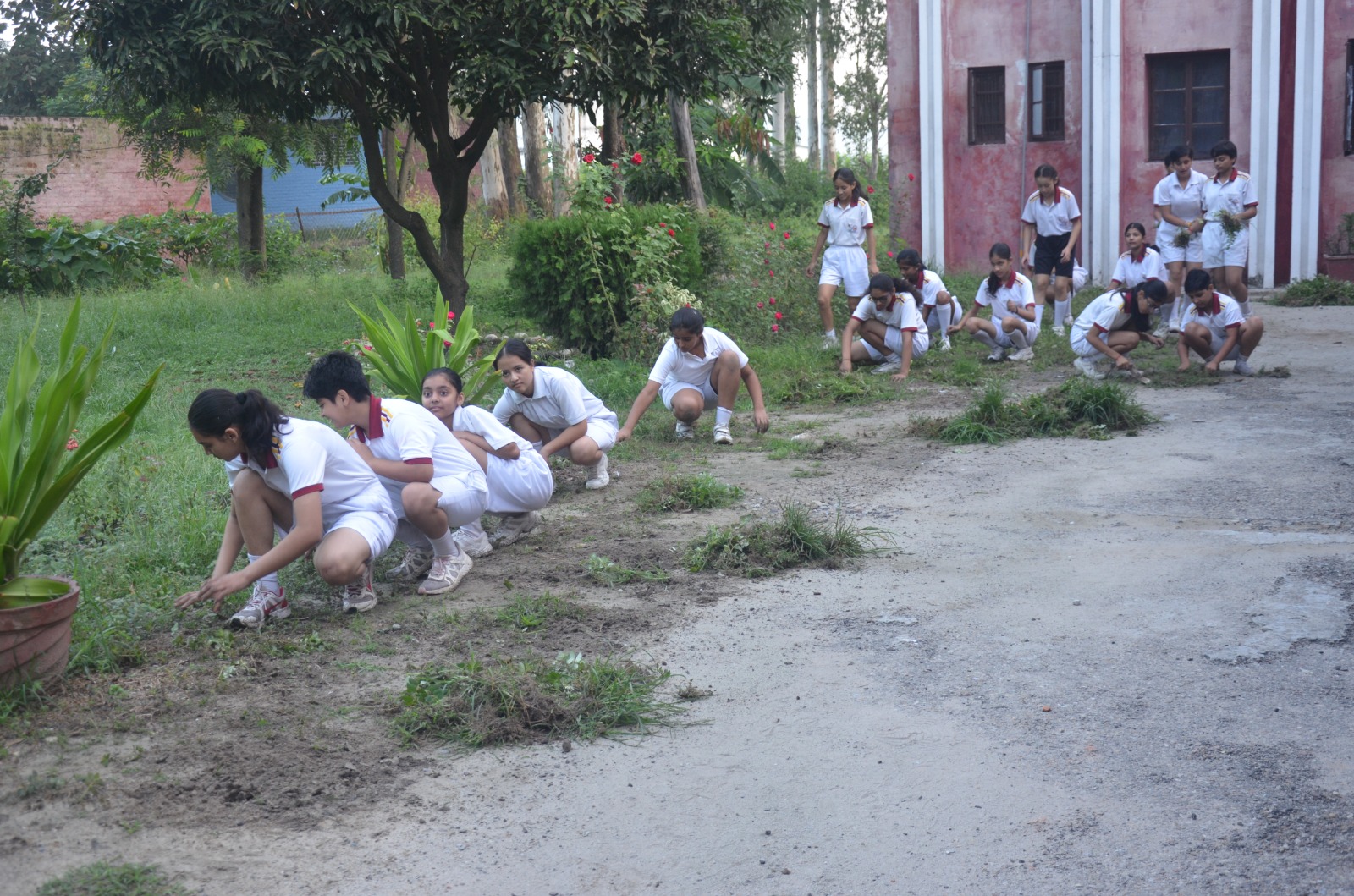  SWACHCHATA HI SEWA ABHIYAN HELD AT SAINIK SCHOOL NAGROTA